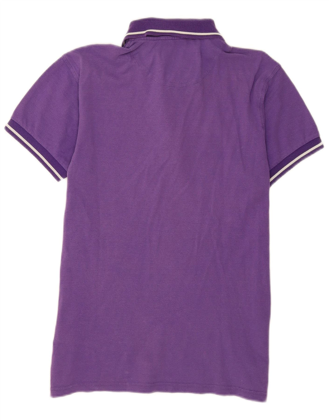 Refrigue Polo Homme Violet Moyen Coton