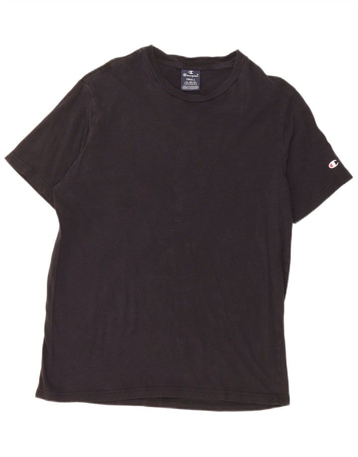 Champion T-Shirt Femme UK 10 Petit Noir