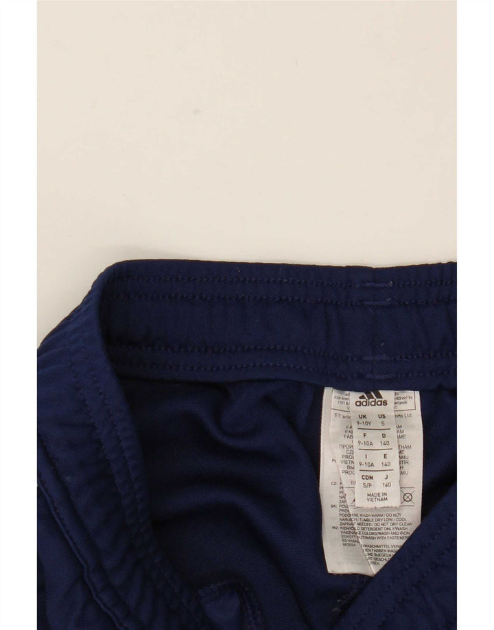 Pantalon de survêtement Adidas Garçon Climacool 9-10 ans Bleu Marine Polyester