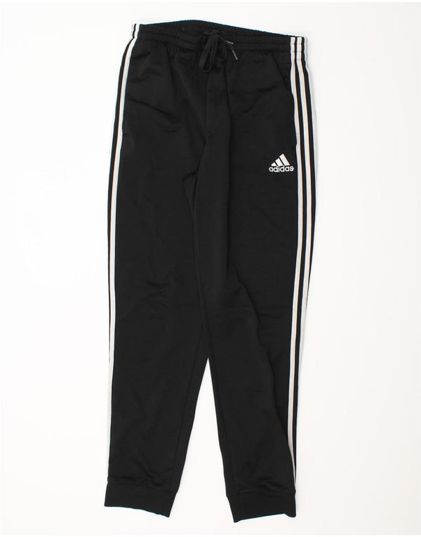 Adidas Pantalon de survêtement pour homme Joggers UK 42/44 Large Noir Polyester