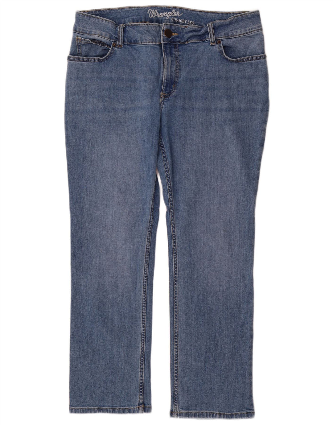 Wrangler Jean droit femme W32 L30 bleu coton