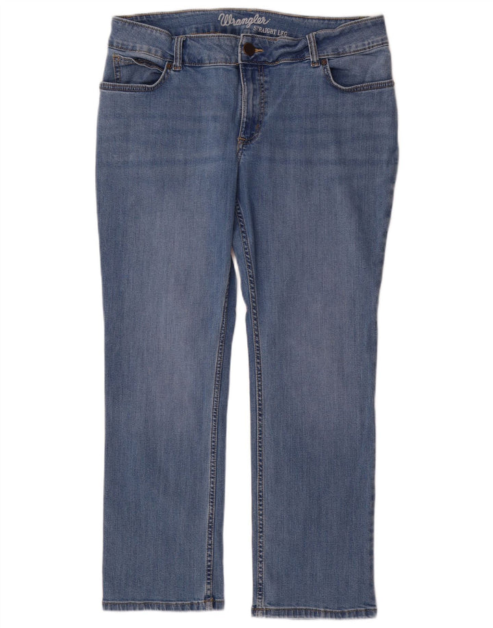 Wrangler Jean droit femme W32 L30 bleu coton