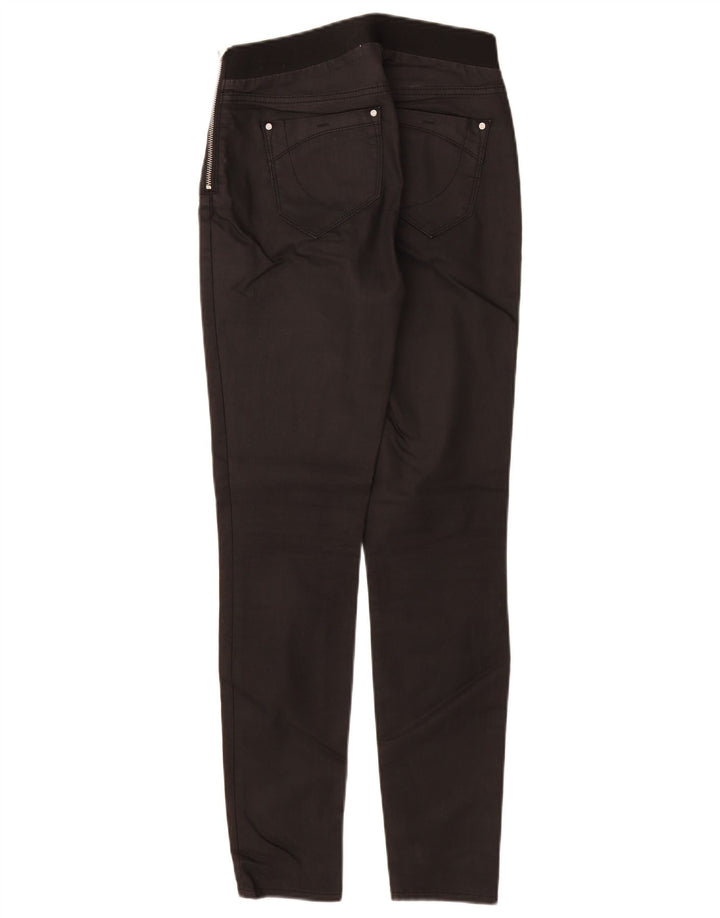 KAREN MILLEN Pantalon Jegging Femme UK 8 Small W26 L29 Noir