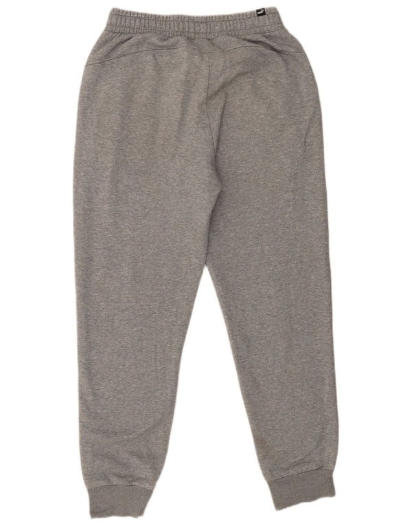 Puma Pantalon de Survêtement Joggers Homme Gris Moyen Moucheté Coton