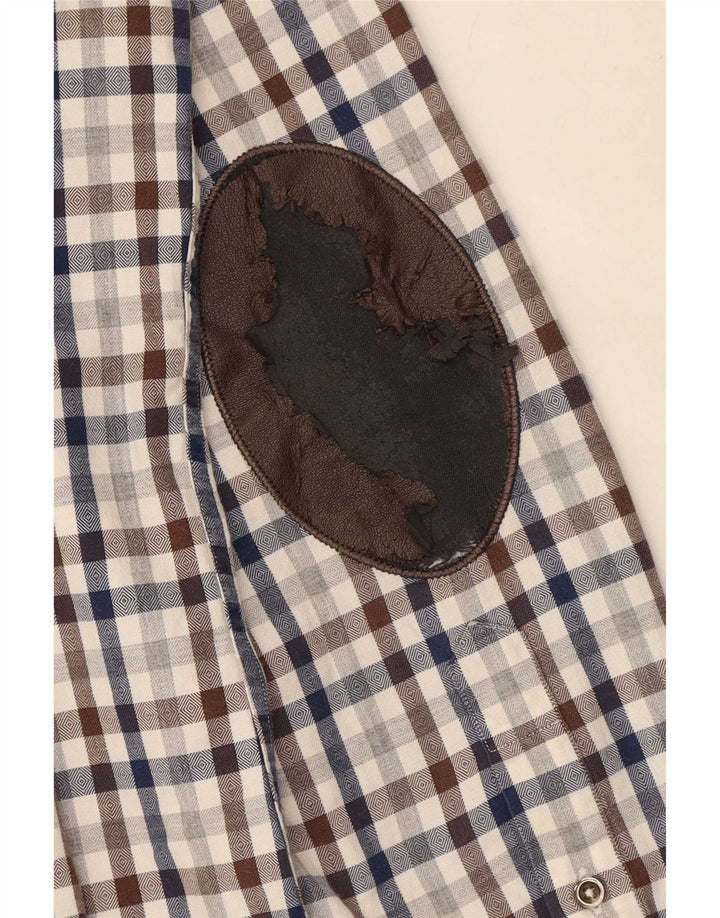 Massimo Dutti Chemise Homme XL Carreaux Multicolores