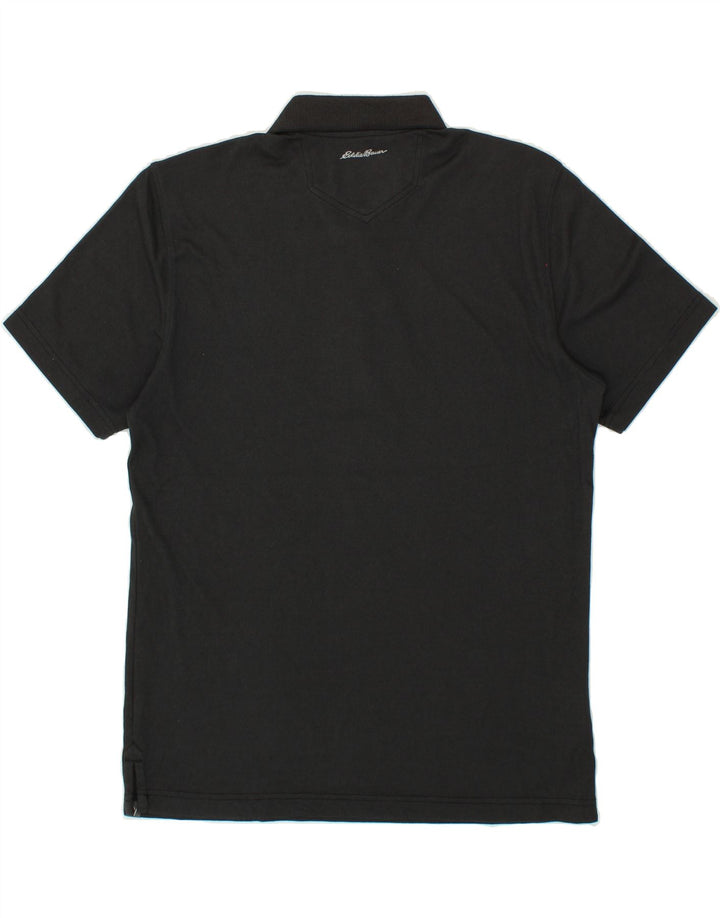 EDDIE BAUER Mens Polo Shirt Medium Grey Cotton Vintage Eddie Bauer and Second-Hand Eddie Bauer from Messina Hembry 