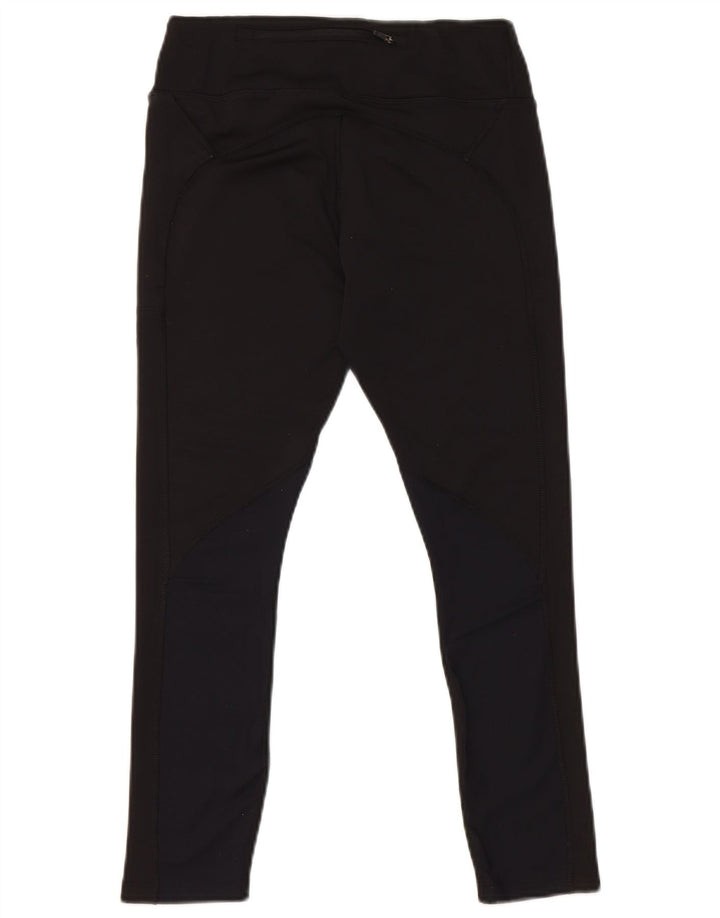 Nike Legging court Dri Fit pour femme UK 10 Petit Noir Polyester