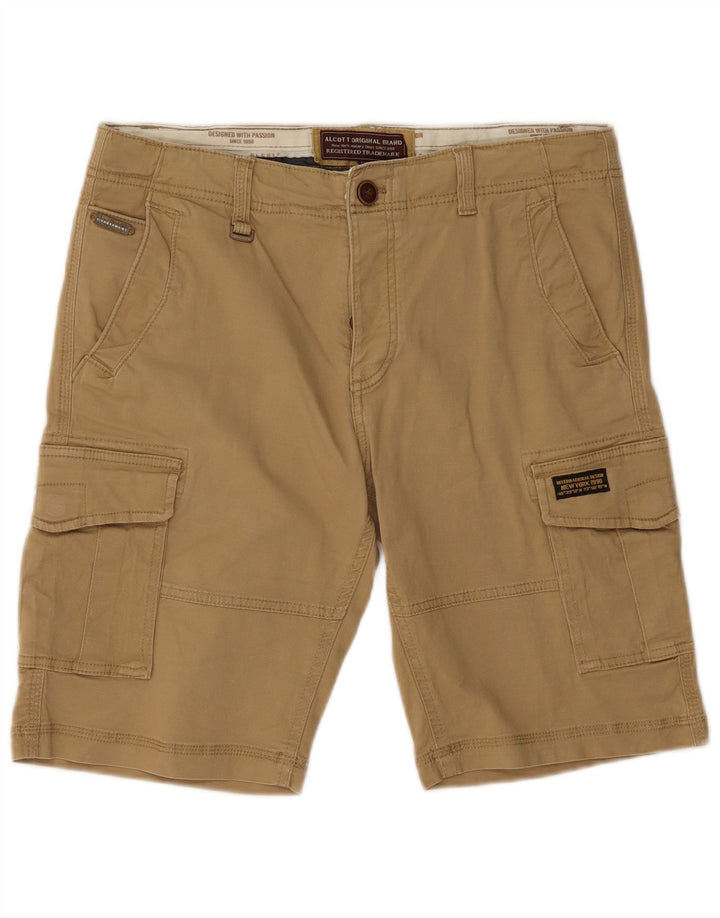 Alcott Short Cargo Homme IT 46 Petit W34 Coton Beige