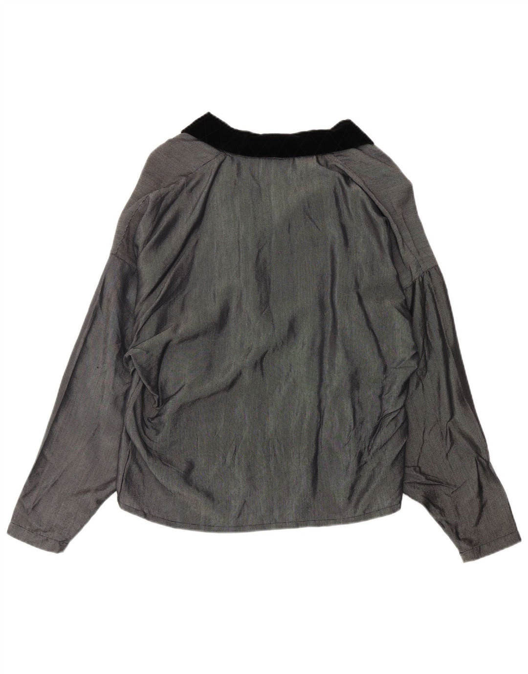 Ferretti Femme Blouse Oversize Top IT 42 Acétate Gris Moyen