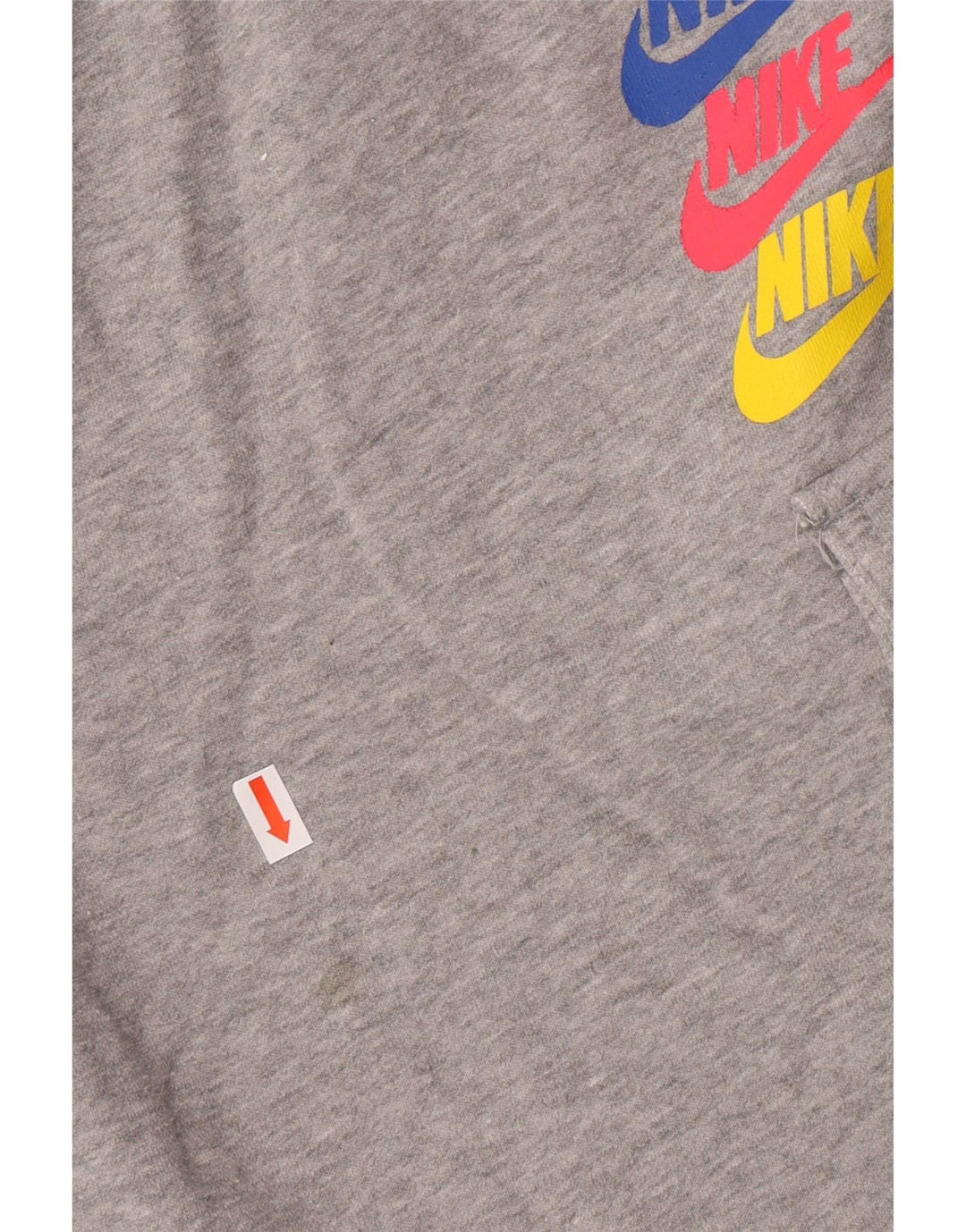 Nike Short de sport pour homme Petit gris Coton