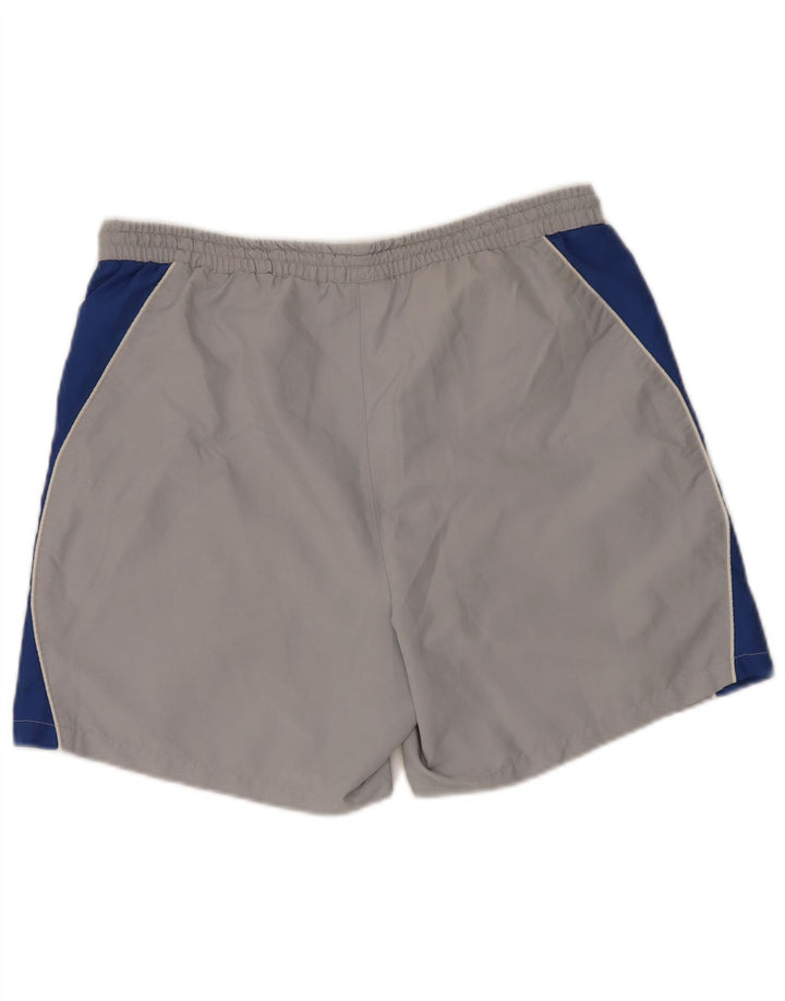 LOTTO Short de Sport Homme UK 38/40 Gris Moyen Colorblock Polyester