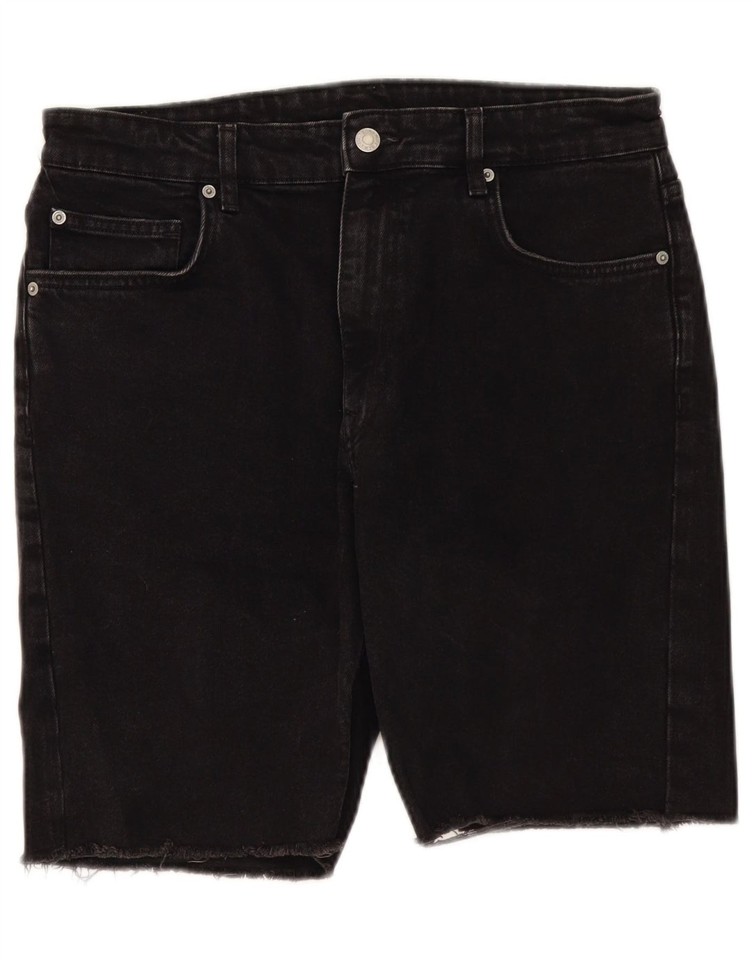 Zara Short en jean pour homme EU 42 Large W32 Noir