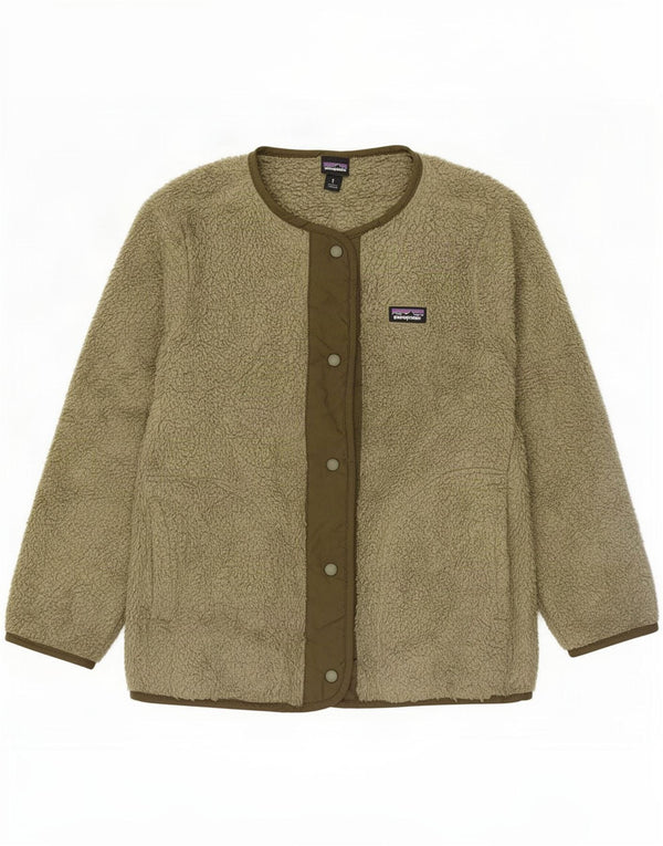 Patagonia Veste Polaire Fille 9-10 Ans Kaki Moyen Polyester