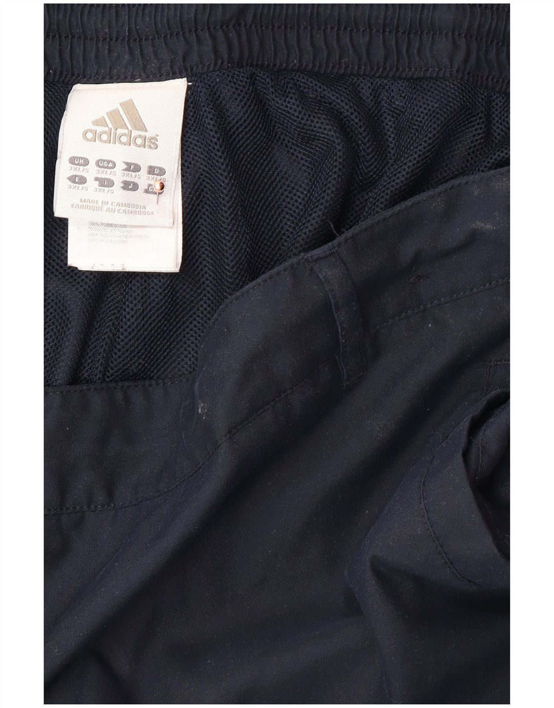 ADIDAS Pantalon de survêtement pour homme 3XL Bleu marine Polyester