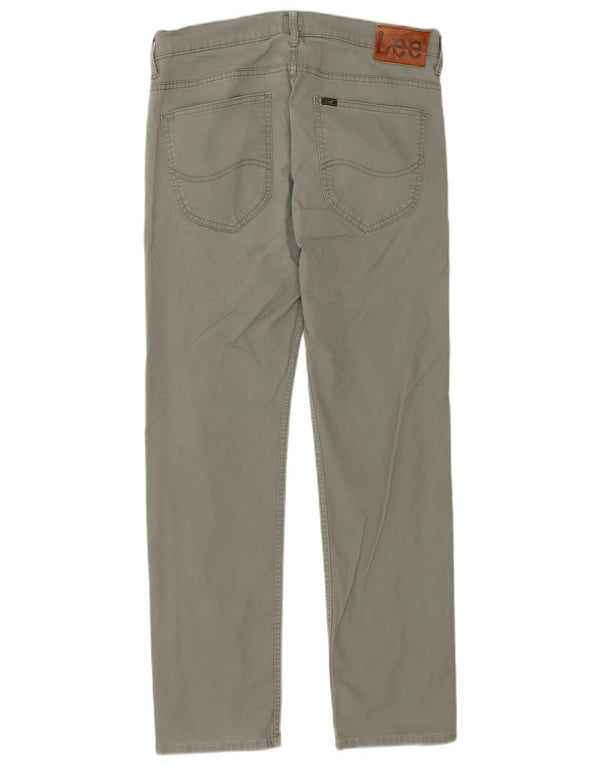 Lee Pantalon décontracté Powell Slim W33 L29 Homme Vert Coton