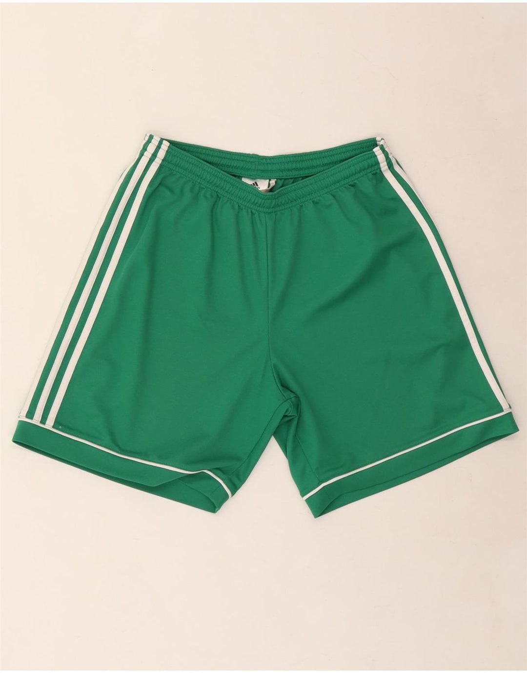 ADIDAS Short de Sport Climalite Homme Vert Moyen Polyester