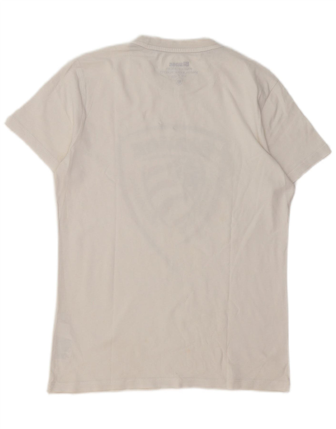 BLAUER T-Shirt Graphique Garçon 13-14 Ans Blanc Coton