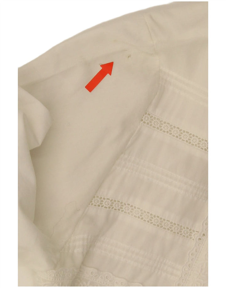 Gossl Cardigan à manches courtes pour femme EU 40 Medium Blanc Floral
