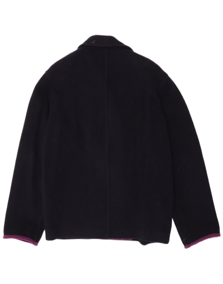 Ferre Caban Femme UK 14 Large Bleu Marine