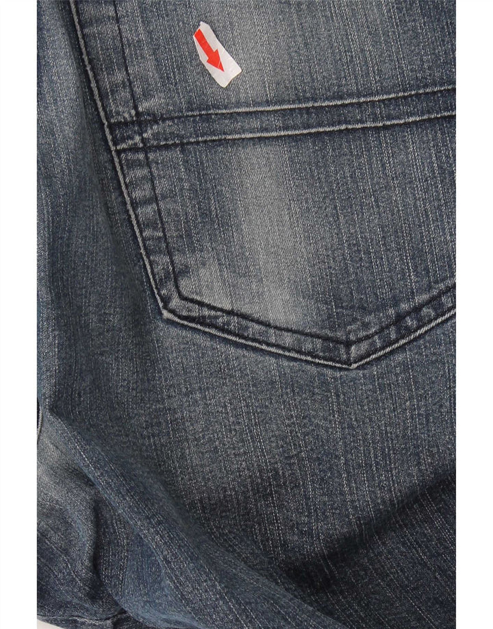 Trussardi Jean Droit W34 L30 Bleu Coton Homme