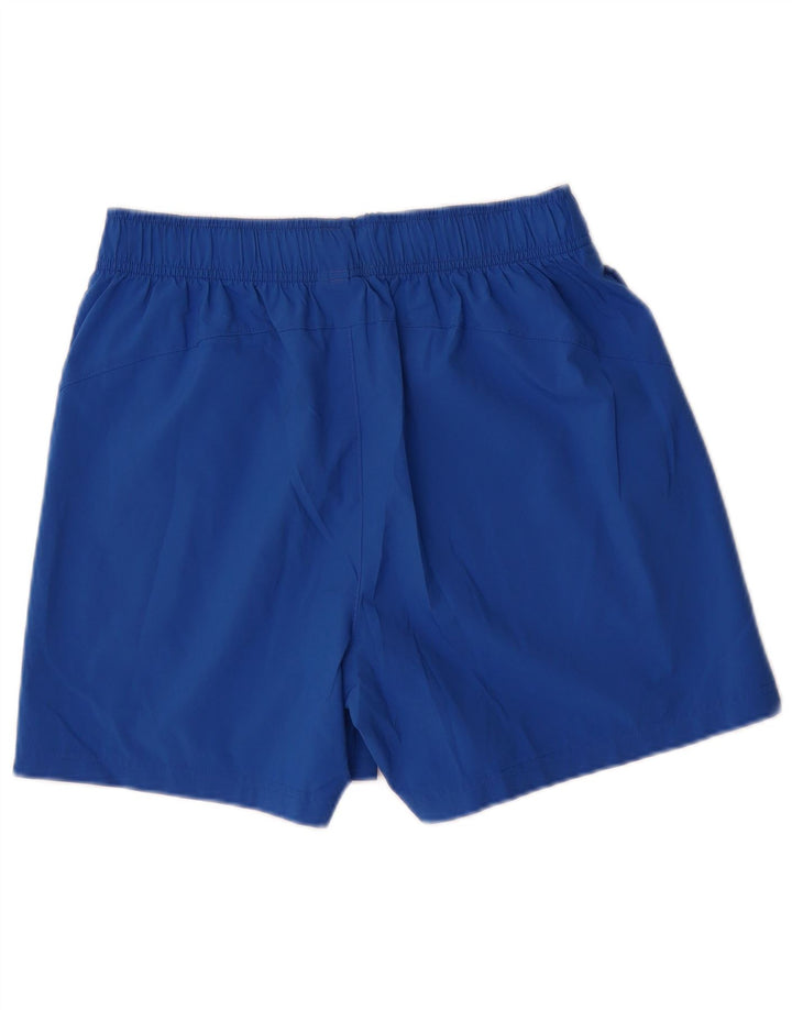 Puma Short de Sport Homme Bleu Moyen Polyester