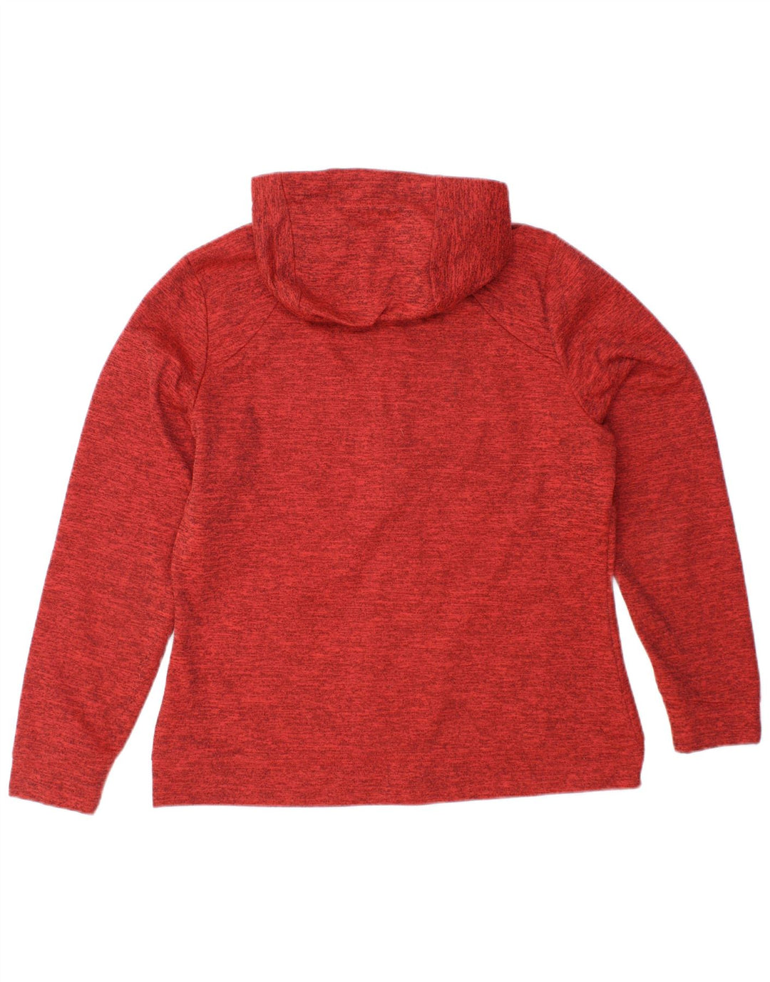 THE NORTH FACE Pull à capuche zippé pour femme UK 16 Large Rouge Polyester