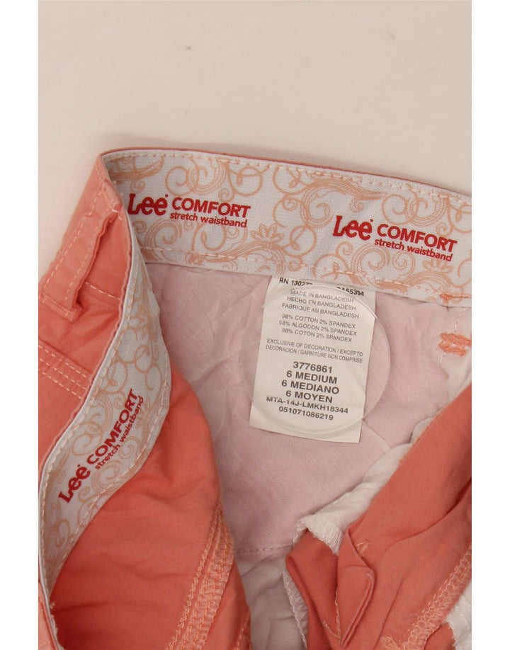 Lee Short Cargo Femme US 6 Medium W30 Coton Rose