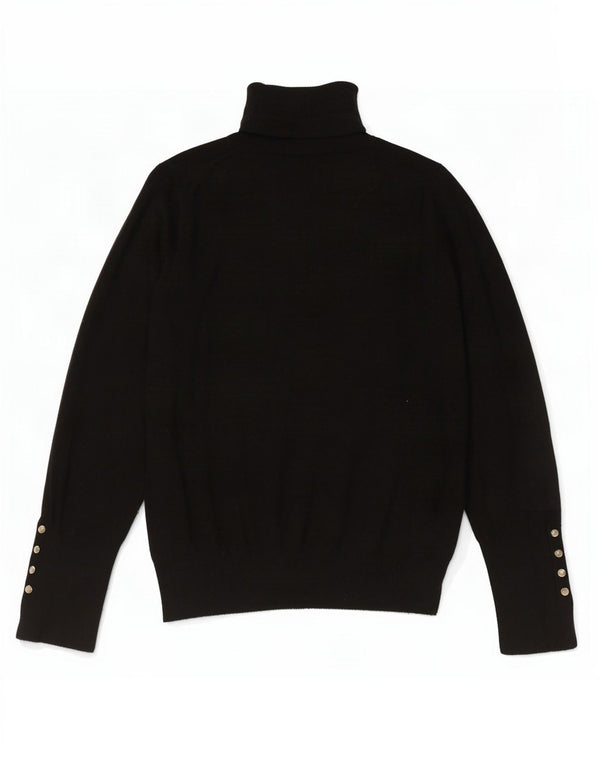 Zara Pull col roulé pour femme UK 10 Petit Noir