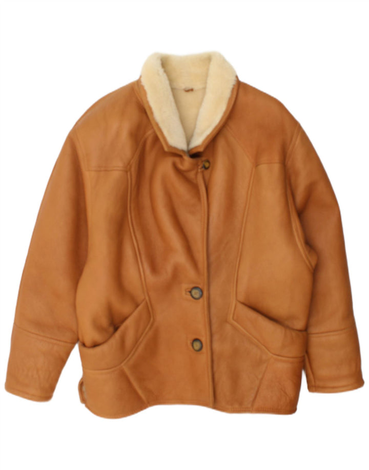 Suprema Veste en peau de mouton pour femme IT 44 en peau de mouton beige moyen