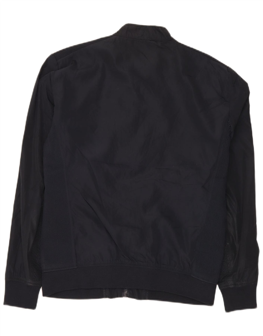 Zara Veste Bomber Homme UK 42 XL Bleu Marine Polyester