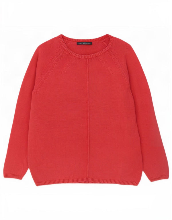 Marks & Spencer Pull col bateau pour femme UK 16 Grand coton rose