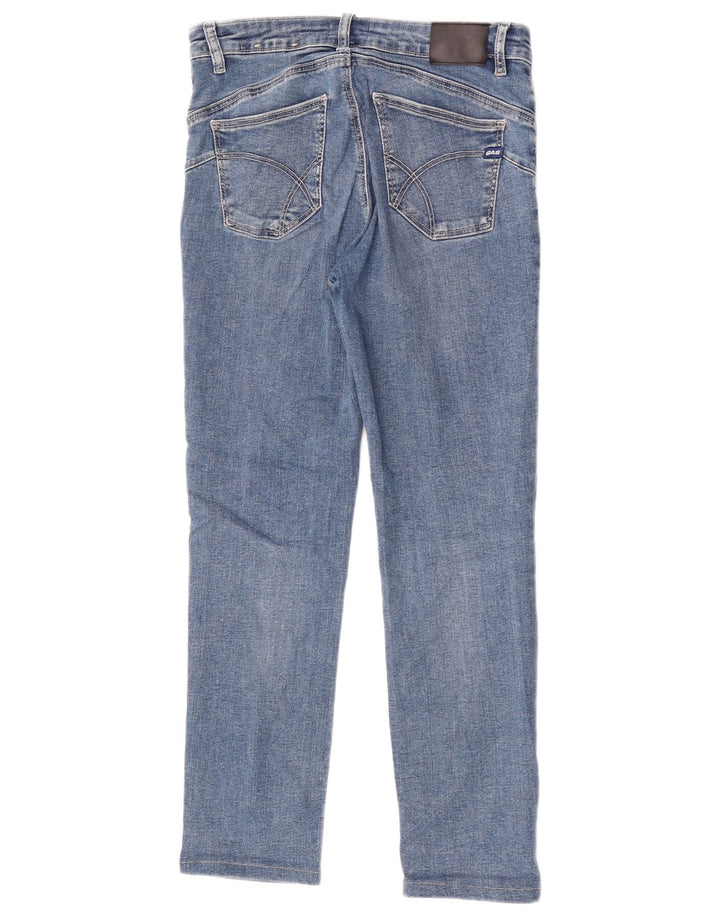 Gas Jean Slim Femme W27 L26 Bleu Coton
