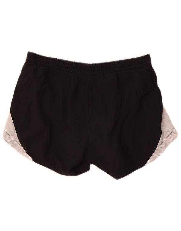 Nike Short de sport pour femme UK 10 Small Noir Colourblock