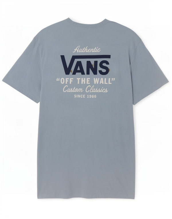 Vans T-shirt graphique coupe classique pour hommes, grand bleu, coton