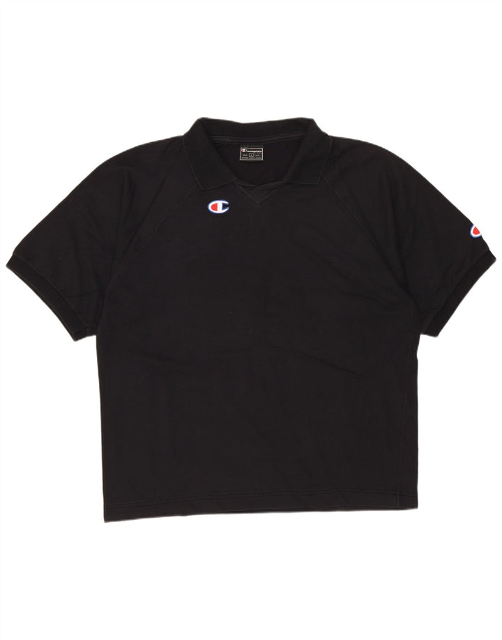 CHAMPION Polo Homme Grand Noir