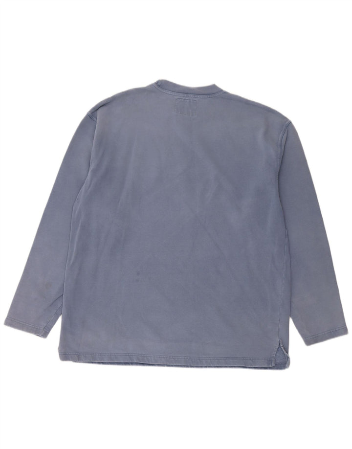 Weird Fish Sweat Homme Pull XL Bleu Coton