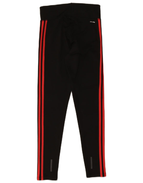 Adidas Climalite Leggings UK 8/10 Petit Noir Polyester
