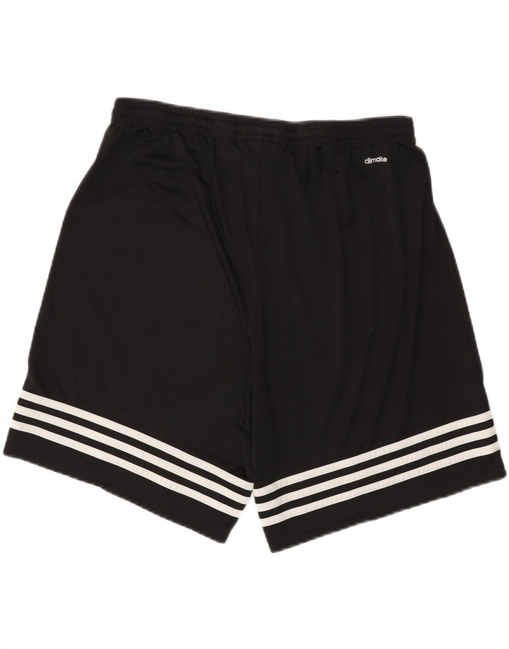ADIDAS Mens Climalite Sport Shorts Large  Black Polyester