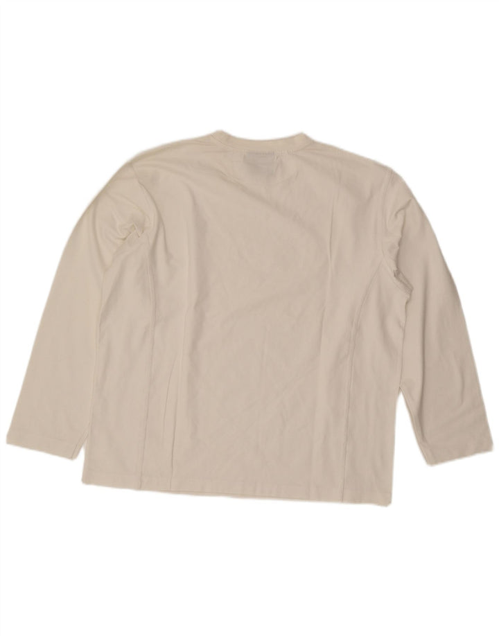 North Sails Haut à manches longues pour homme Blanc Taille L