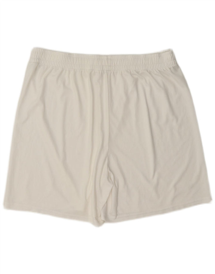 Kappa Short de Sport Homme XL Blanc