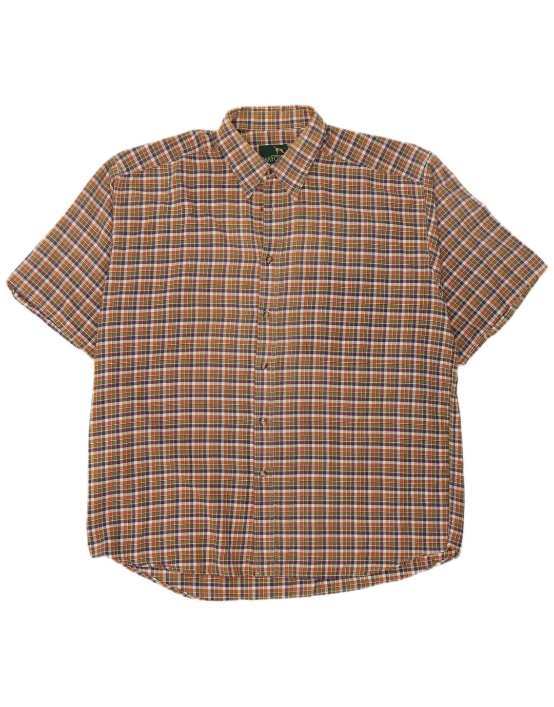 Parforce Chemise à manches courtes pour homme 2XL Carreaux multicolores