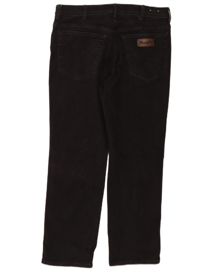 WRANGLER Jean Droit Texas Homme W38 L30 Noir Coton