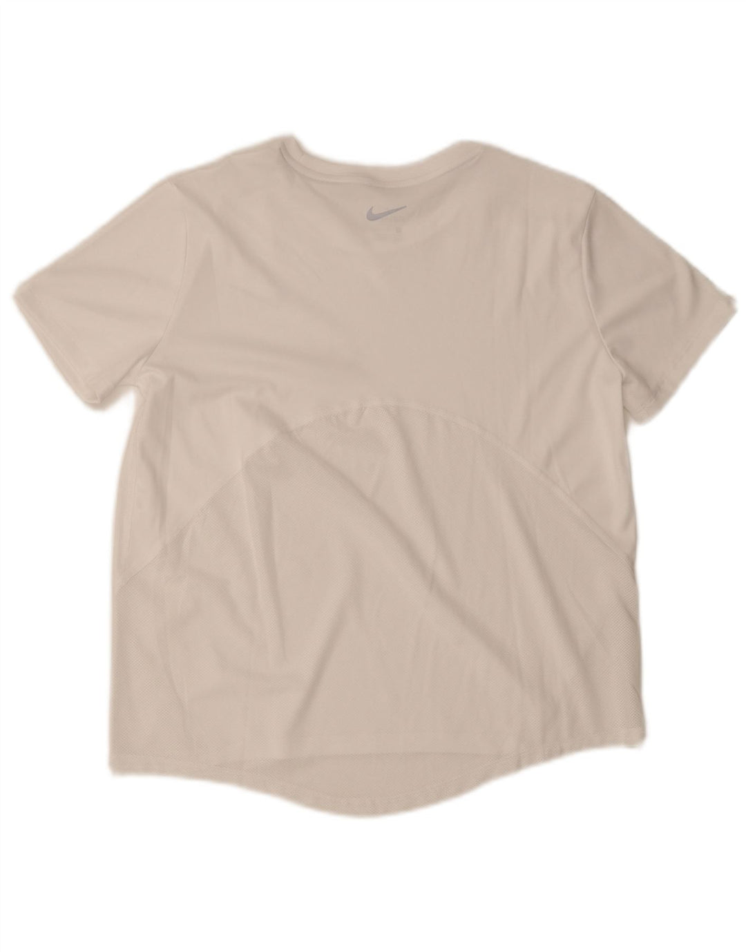 Nike Hommes Dri Fit T-Shirt Haut Blanc Moyen
