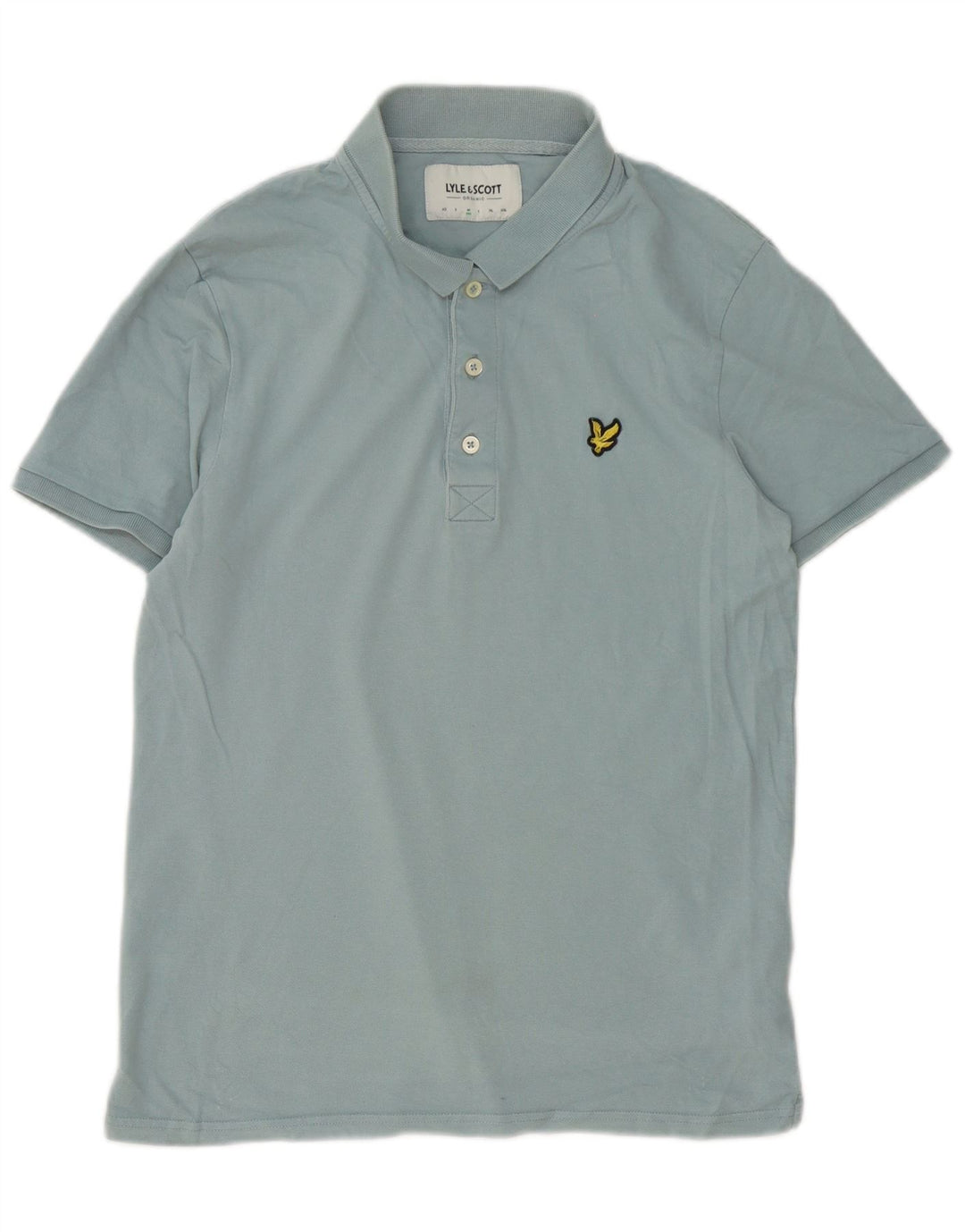 Lyle & Scott Polo Homme Bleu Moyen Coton