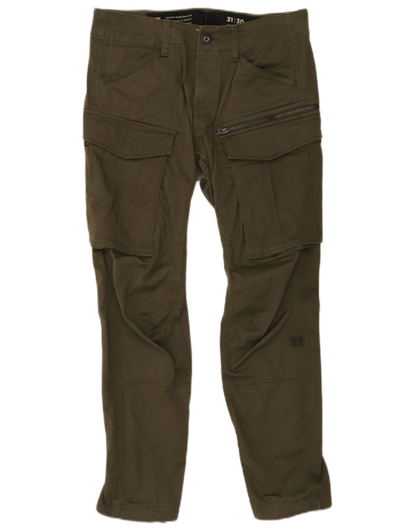 G-Star Pantalon Cargo Slim Homme W31 L30 Kaki Coton