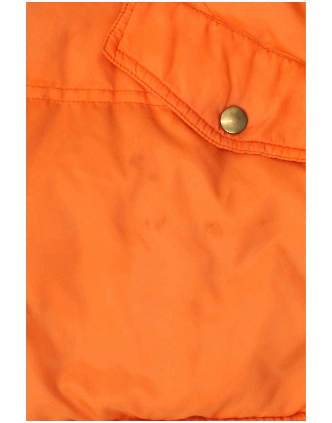 Cacao Veste matelassée pour homme UK 40 Large Orange