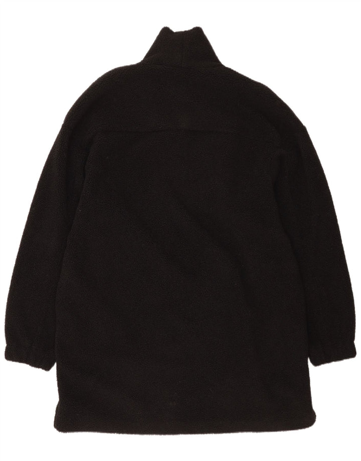 Cos Pull polaire à col zippé pour homme Grand noir Polyester