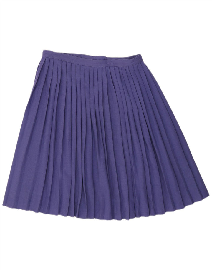 jupe plissée femme vintage W32 Grand Violet