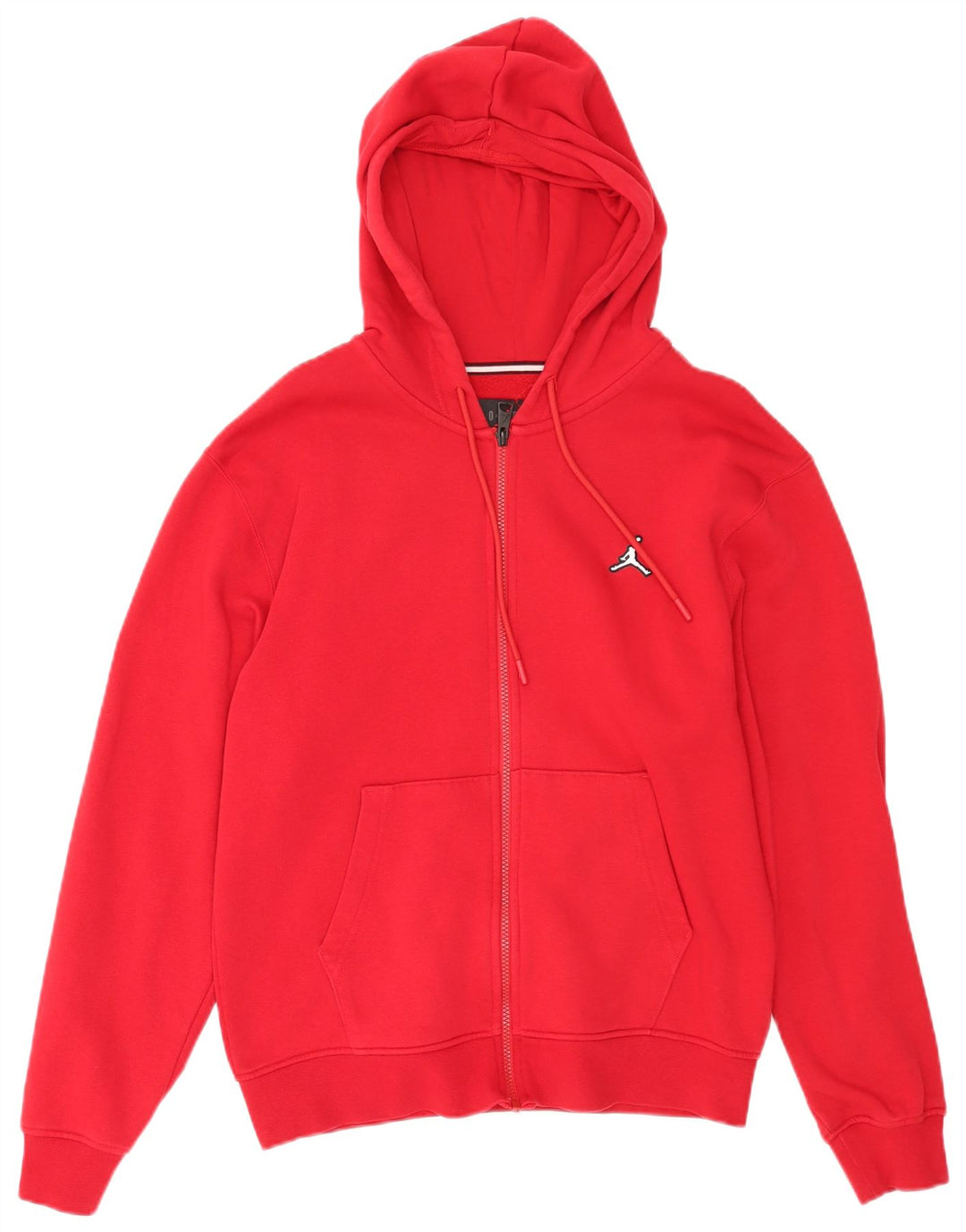 Jordan Pull à capuche zippé pour homme Petit coton rouge