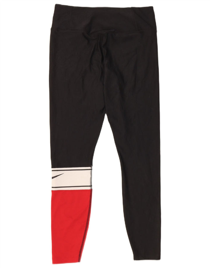 Nike Legging Dri Fit pour femme UK 44 Polyester color block noir moyen